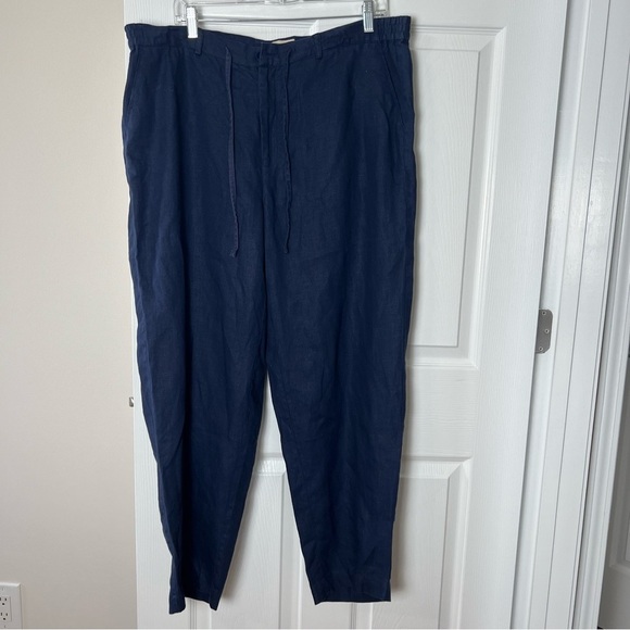 JAYPORE 100% Linen. Cropped pants. - Picture 2 of 10